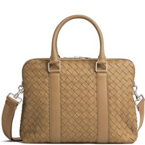 Bottega Veneta Slim Classic Intrecciato Briefcase 690702