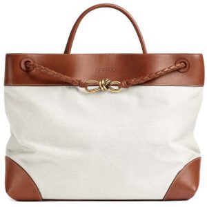 Bottega Veneta Large Andiamo Coffee