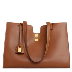 Celine Cabas 16 In Smooth Calfskin Coffee