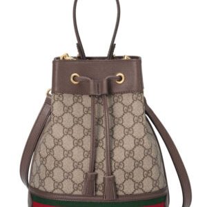 Gucci Ophidia Small GG Bucket Bag 550621 Dark Coffee