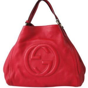 Gucci Soho Large Hobo Lilac 282309 Red