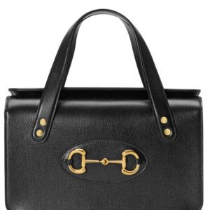 Gucci Horsebit 1955 small top handle bag 627323 Black