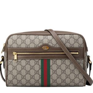 Gucci Ophidia GG Supreme small shoulder bag 517080 Dark Coffee