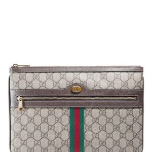 Gucci Ophidia GG Supreme pouch 517551 Dark Coffee