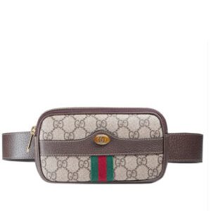Gucci Ophidia GG Supreme belted iPhone case 519308 Dark Coffee