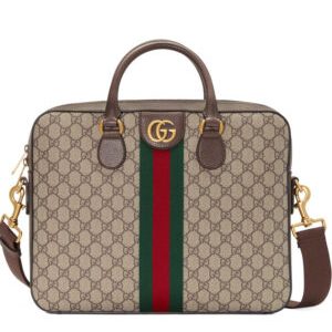 Gucci Ophidia GG briefcase 574793 Dark Coffee