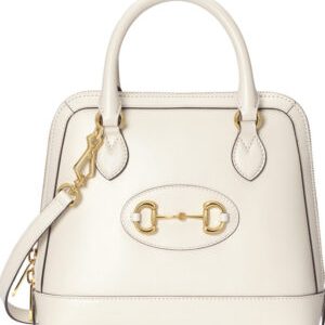 Gucci 1955 Horsebit small top handle bag 621220 White
