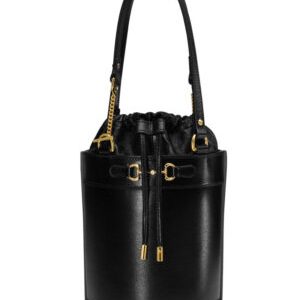 Gucci Horsebit 1955 Small Bucket Bag 637115 Black