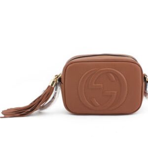 Gucci Soho small leather disco bag 308364 Coffee