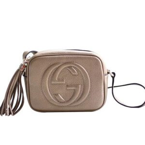 Gucci Soho small leather disco bag 308364 Golden