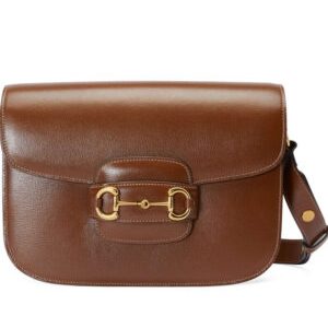 Gucci 1955 Horsebit small shoulder bag 602204 Coffee