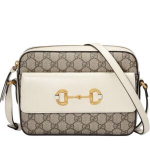 Gucci Horsebit 1955 small shoulder bag 645454 Cream