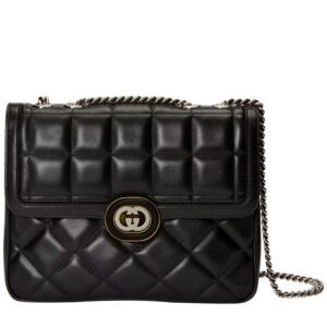 Gucci Deco Small Shoulder Bag 740834 Black