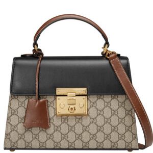 Gucci Padlock small GG top handle bag 453188 Coffee