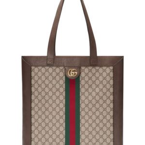 Gucci Ophidia soft GG Supreme large tote 519335 Coffee