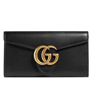 Gucci GG Marmont Continental Wallet 400586 Black