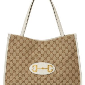 Gucci 1955 Horsebit tote bag 623694 Cream