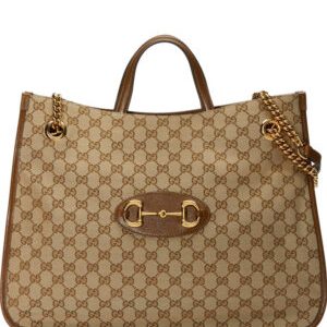 Gucci 1955 Horsebit large tote bag 623695 Coffee