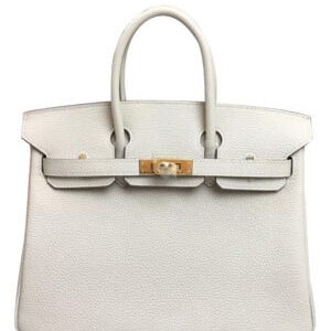 Hermes Birkin 25 Togo Leather Cream