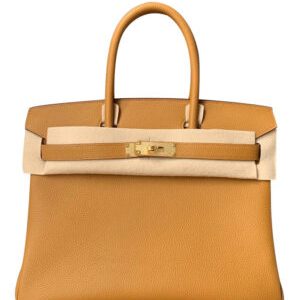 Hermes Birkin 30 Togo Leather Apricot