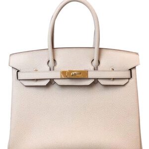 Hermes Birkin 30 Togo Leather Cream