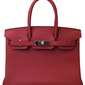 Hermes Birkin 30 Togo Leather Red