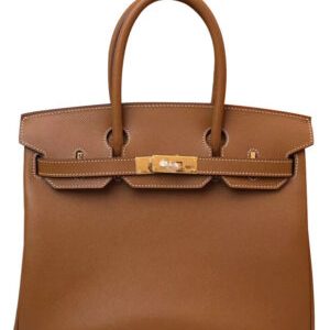 Hermes Birkin 30 Epsom Leather Light Coffee