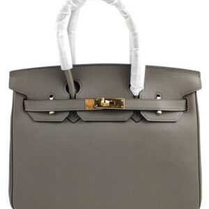 Hermes Birkin 30 Epsom Leather Gray