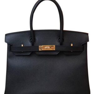 Hermes Birkin 30 Epsom Leather Black