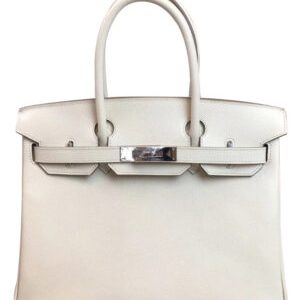 Hermes Birkin 30 Epsom Leather White
