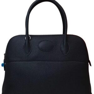 Hermes Bolide 31 Togo Leather Black