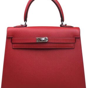 Hermes Kelly Bag 28 Epsom Leather Red