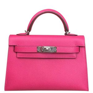 Hermes Kelly Bag 19 Epsom Leather Peachblow