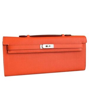 Hermes Kelly Cut Rouge H Orange