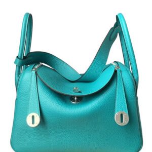 Hermes Linda Bag 26 Togo Leather Light Green