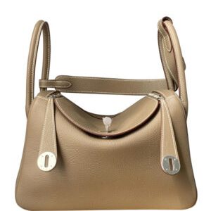 Hermes Linda Bag 26 Togo Leather Gray