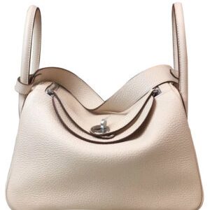 Hermes Linda Bag 26 Togo Leather Cream