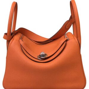 Hermes Linda Bag 26 Togo Leather Orange