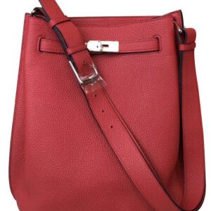 Hermes So Kelly Bag 22 Togo Leather Red