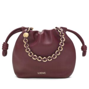 Loewe Mini Flamenco Purse Bag In Mellow Nappa Lambskin