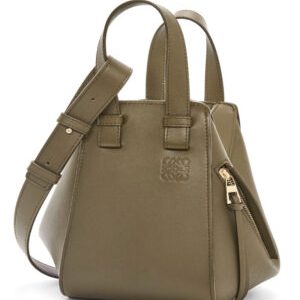 Loewe Compact Hammock Bag In Classic Calfskin