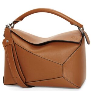 Loewe Large Puzzle Bag In Classic Calfskin