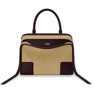 Loewe Small Amazona 180 Bag In Soft Calfskin A039AS0X01 Apricot