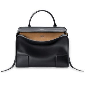 Loewe Large Amazona 180 Bag In Soft Calfskin A039ASRX02 Black