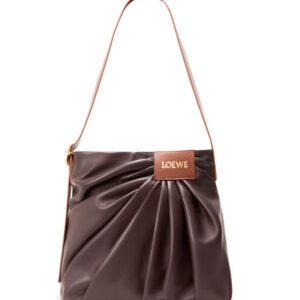 Loewe Draped Tote In Mellow Nappa Lambskin