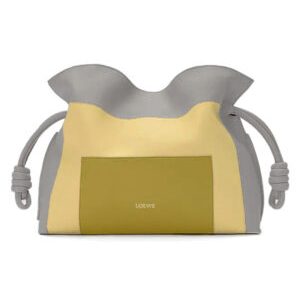 Loewe Medium Flamenco Knot-Detail Panelled Shoulder Bag