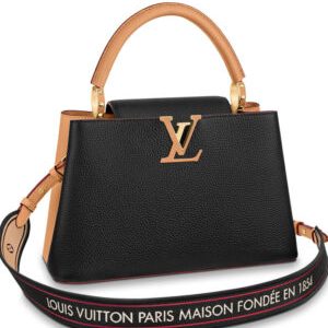 Louis Vuitton Capucines MM M58608 M58610 Black