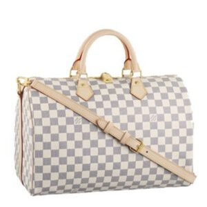 Louis Vuitton Damier Speedy N41002 White