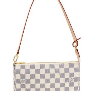 Louis Vuitton Damier Pochette Accessories N41207 White
