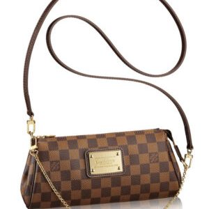 Louis Vuitton Damier Canvas Eva Clutch N55213 Brown